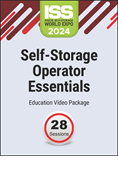 Self-Storage Operator Essentials 2024 Education Video Package